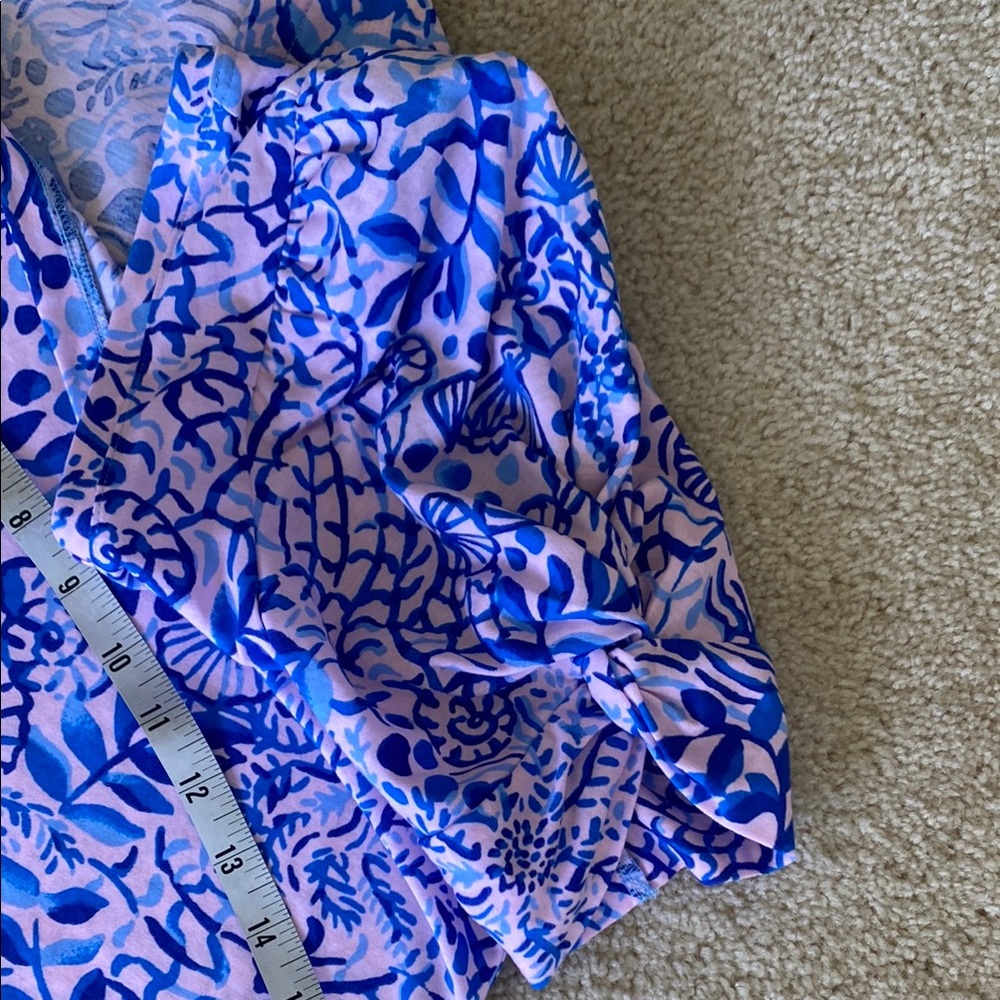 Lilly Pulitzer Blue and Pink Women's Dress, S, NWOT - Picture 8 of 10